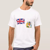 T - Shirt für das Britische Antarktis-Gebiet (Vorderseite)
