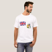 T - Shirt für das Britische Antarktis-Gebiet (Vorne ganz)