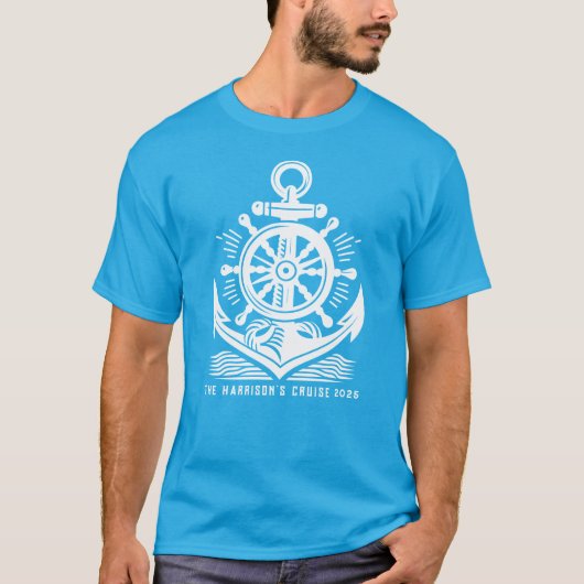 T - Shirt für das Einschiffen von Kreuzfahrtschiff (Vorderseite)