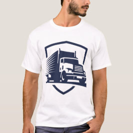 T - Shirt für das Lkw-Logo