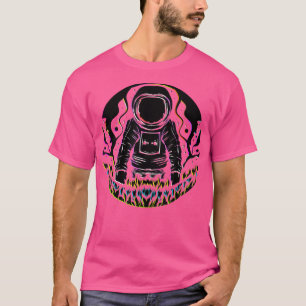 T - Shirt für das Raumschiff Trippy Astronaut