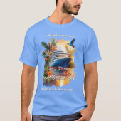 T - Shirt für dasselbe Schiff, verschiedene Zielor (Vorderseite)