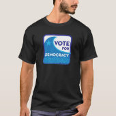 T - Shirt für Demokratie (Vorderseite)