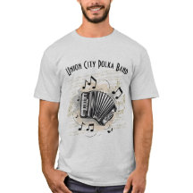 T - Shirt für den Akkordeon-Player von Männern