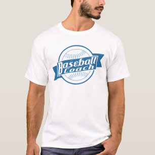 T - Shirt für den Baseball-Coach mit benutzerdefin