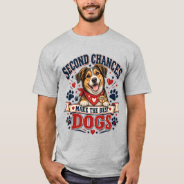T-Shirt für den besten Retter-Hundliebhaber zweite
