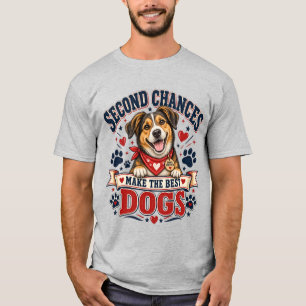 T-Shirt für den besten Retter-Hundliebhaber zweite