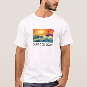 T - Shirt für den Cape Cod Lighthouse - Benutzerde