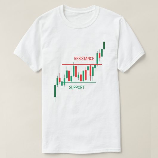 T-Shirt für den einsichtsvollen Trader (Design vorne)