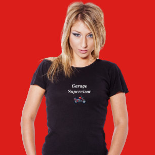 T - Shirt für den Garage-Supervisor