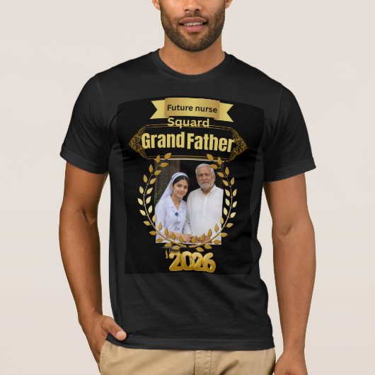 T-Shirt für den Großvater des Future Nurse Squad 2 (Vorderseite)