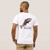 T - Shirt für den Lachsfischer (Schwarz voll)