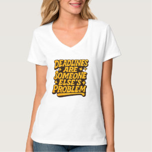 T-Shirt für den pensionierten Büroleiter als Gesch