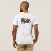 T - Shirt für den Piratencharakter Dinosaurier (Schwarz voll)