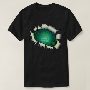 T - Shirt für den Prüfkörper der Leiterplatte