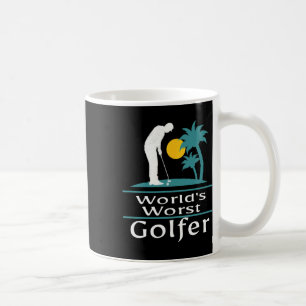 T-Shirt für den schlechtesten Golfer der Welt Lust Kaffeetasse