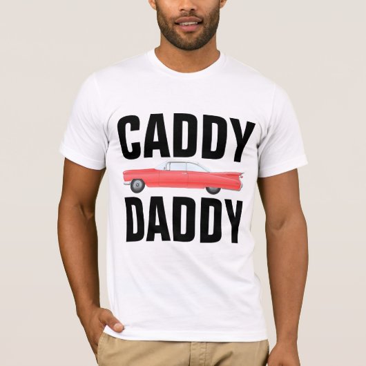 T - Shirt für den Vater, CADDY DADDY (Vorderseite)