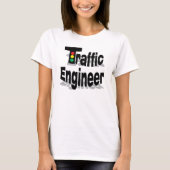 T - Shirt für den Verkehrsingenieur Lights (Vorderseite)