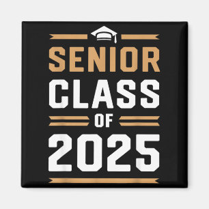 T-Shirt für die Abschlussklasse 2025 High School C Magnet