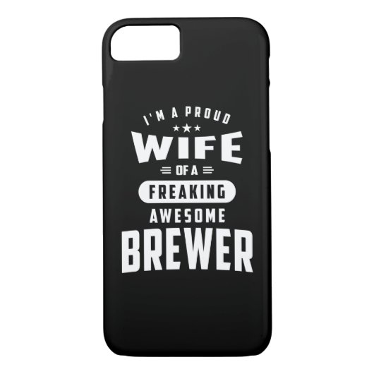T-Shirt für die Brauerarbeit Geschenk für Männer F Case-Mate iPhone Hülle (Rückseite)