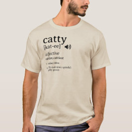 T - Shirt für die Definition von Katzen