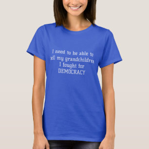 T-Shirt für die Demokratie