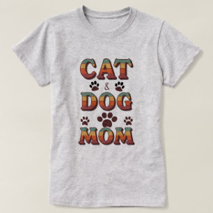 T-Shirt für die, die wieder eine Katzen- und Hunde