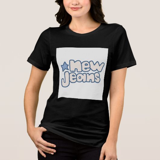 T-Shirt für die Erklärung der neuen Generation der Tri-Blend Shirt (Vorderseite)