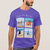 T - Shirt für die FotoCollage mit benutzerdefinier (Vorderseite)