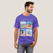 T - Shirt für die FotoCollage mit benutzerdefinier (Vorne ganz)