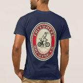T - Shirt für die Freewheel Brauerei Co. (Rückseite)
