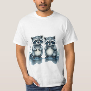 T - Shirt für die Gestaltung von Raccoon 8