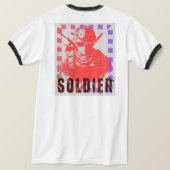 T - Shirt für die künstlerische Lötlinie "Modern S (Design Rückseite)