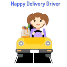 T - Shirt für die Lieferung des Treibers