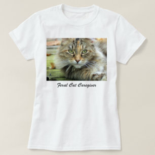 T-Shirt für die Pflege von verwilderten getigerten