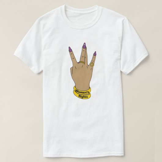 T - Shirt für die Rechte der Frau (Design vorne)