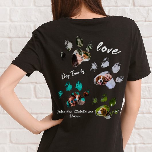 T - Shirt für die selfie-Fotovorlage