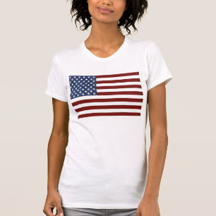 T - Shirt für die Wahlen unter amerikanischer Flag