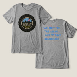 T - Shirt für die Widerstandsfähigkeit der Gummist