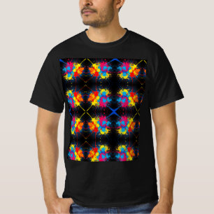 T - Shirt für dunkle Farbe des Men-Spritzers