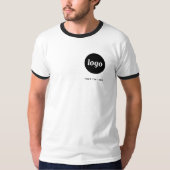 T - Shirt für einfache Logos und Textdateien (Vorderseite)