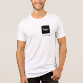 T - Shirt für einfache Logos und Textdateien (Vorderseite)