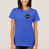 T - Shirt für einfache Logos und Textdateien (Vorderseite)