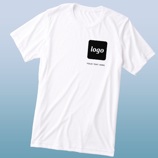 T - Shirt für einfache Logos und Textdateien
