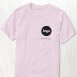 T - Shirt für einfache Logos und Textdateien<br><div class="desc">Einfaches Logo und benutzerdefinierter T - Shirt für Textverarbeitung. Ersetzen Sie das Logo und den Text durch Ihren eigenen,  um es anzupassen. Tragen Sie sie selbst,  geben Sie sie Ihren Mitarbeitern und Mitarbeitern,  verkaufen sie an Kunden und Kunden oder geben sie als Werbematerial,  um die Kundenbindung inspirieren.</div>