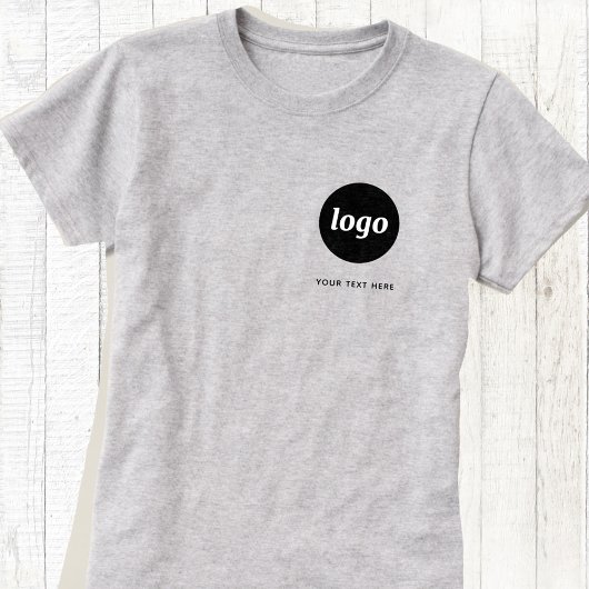T - Shirt für einfache Logos und Textdateien