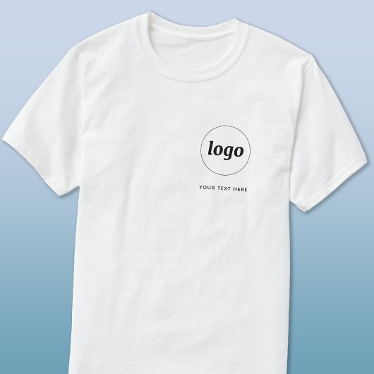 T - Shirt für einfache Logos und Textdateien