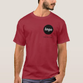T - Shirt für einfache Logos und Textdateien (Vorderseite)