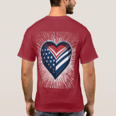 "T - Shirt für einzigartige Designs" (Rückseite)