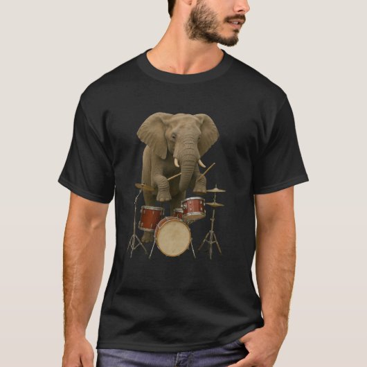 T - Shirt für Elephant-Design (Vorderseite)